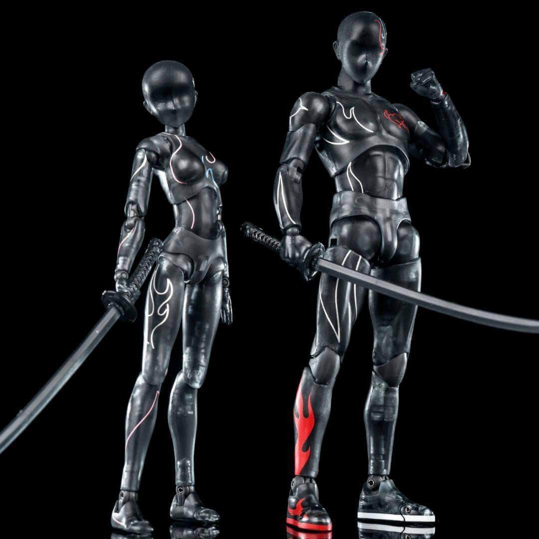 World Tour 3 Piece Collection (includes 1 stand) - Body Kun Dolls